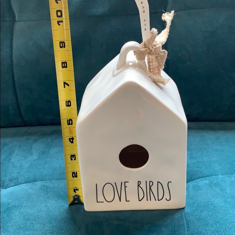 Rae Dunn Love Birds Birdhouse, NWT - Picture 10 of 11